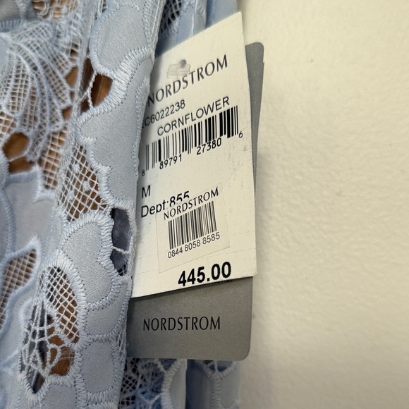 The Essentials Tia Lace Midi-dress In Cornflower
$  Nwt NEW Woman's medium - Picture 4 of 8